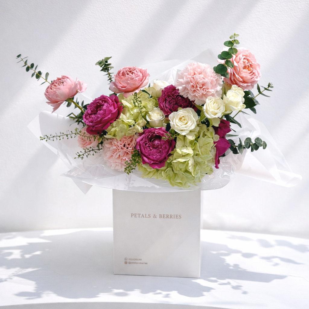 Maison Rose Flower Bag