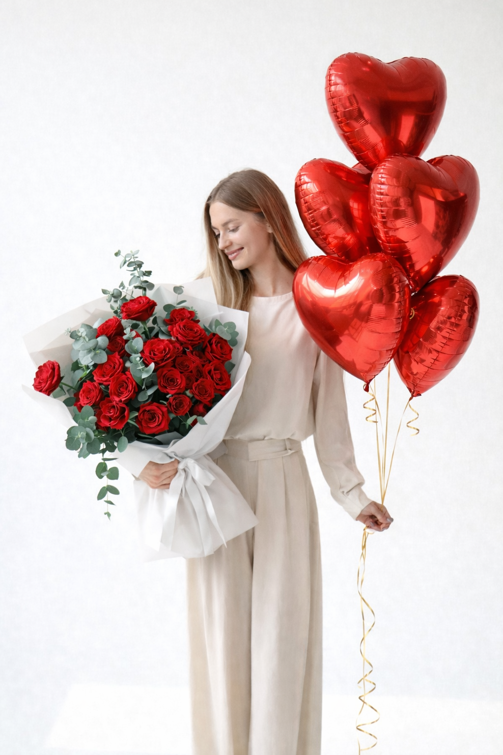 Crimson Elegance Bouquet