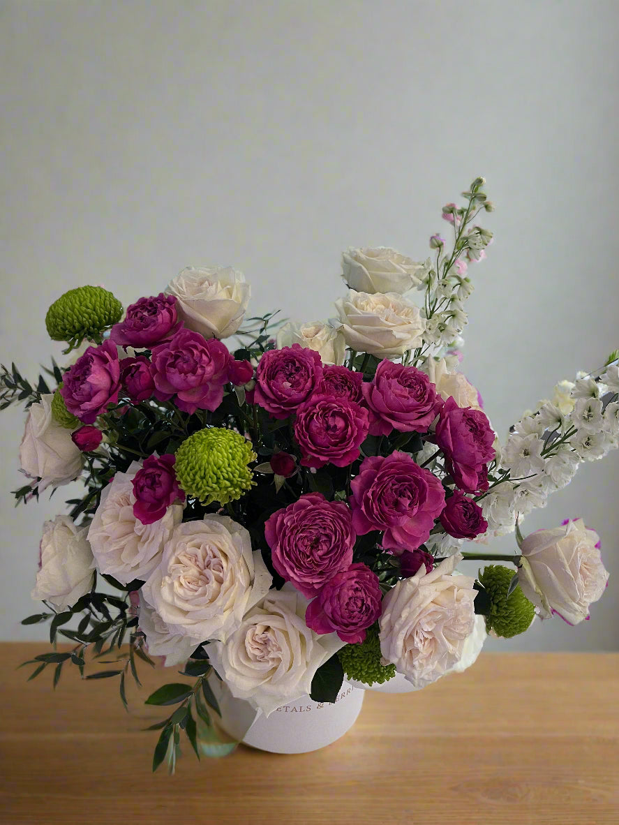 Fuchsia Ivory Luxe Box