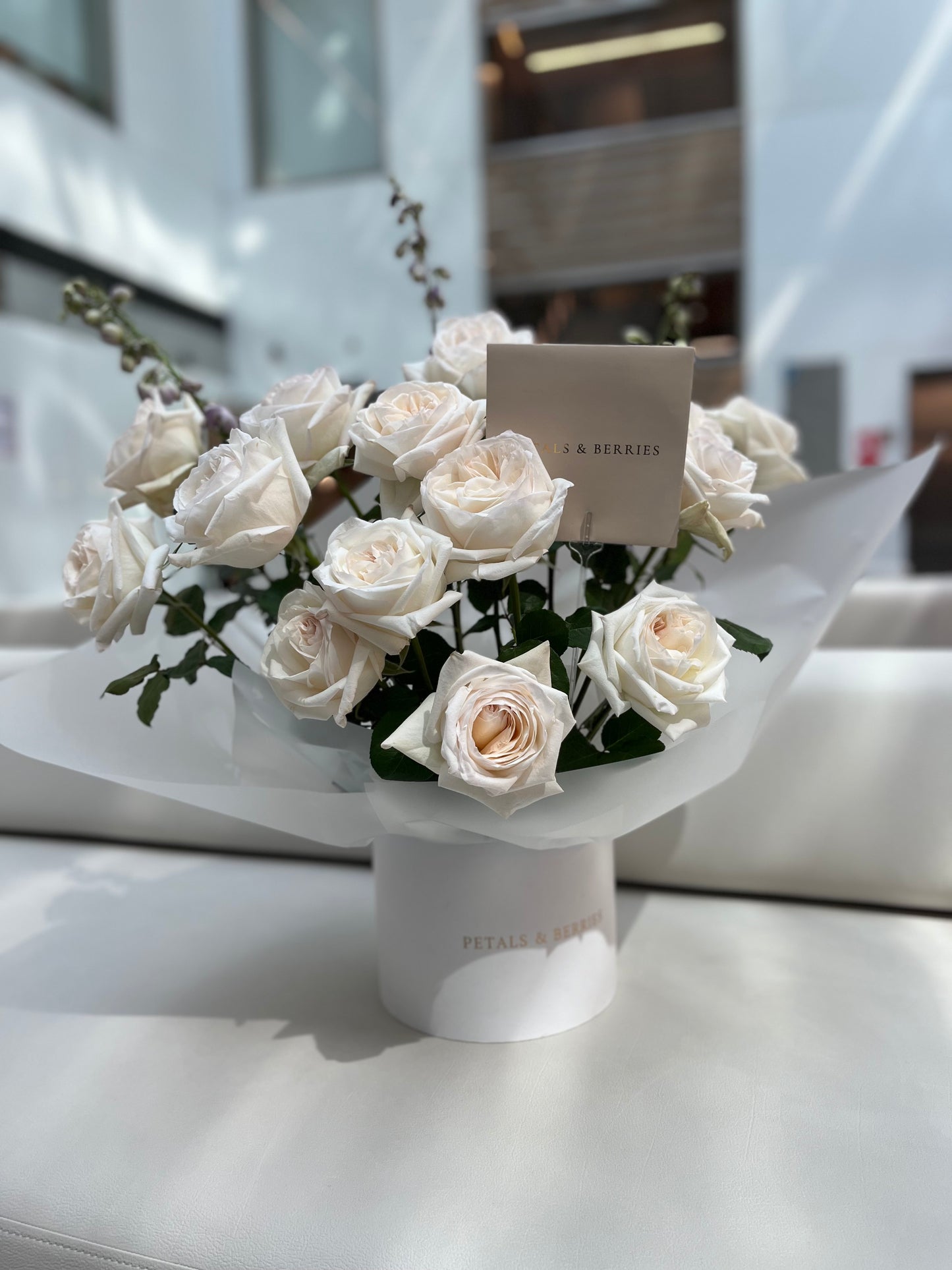 White Charm Box