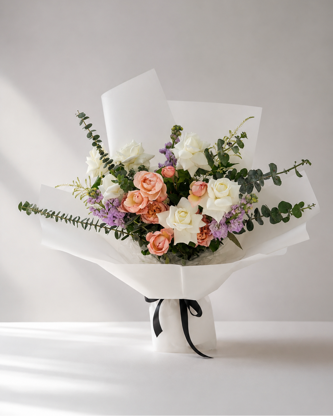 Velvet Peach Bouquet