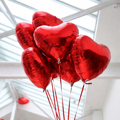 Luxury Red Heart Balloon Add-On