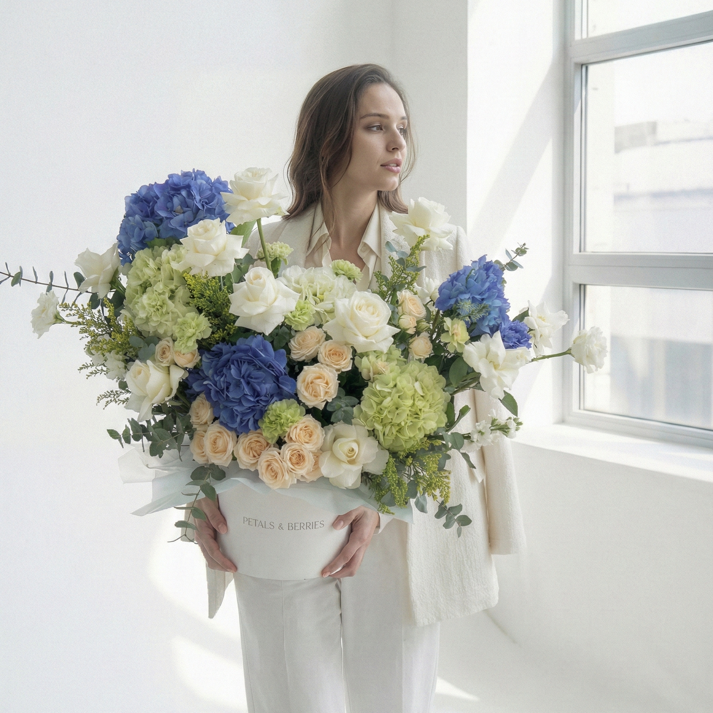 Azure Garden – XL Luxury Flower Box