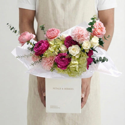Maison Rose Flower Bag