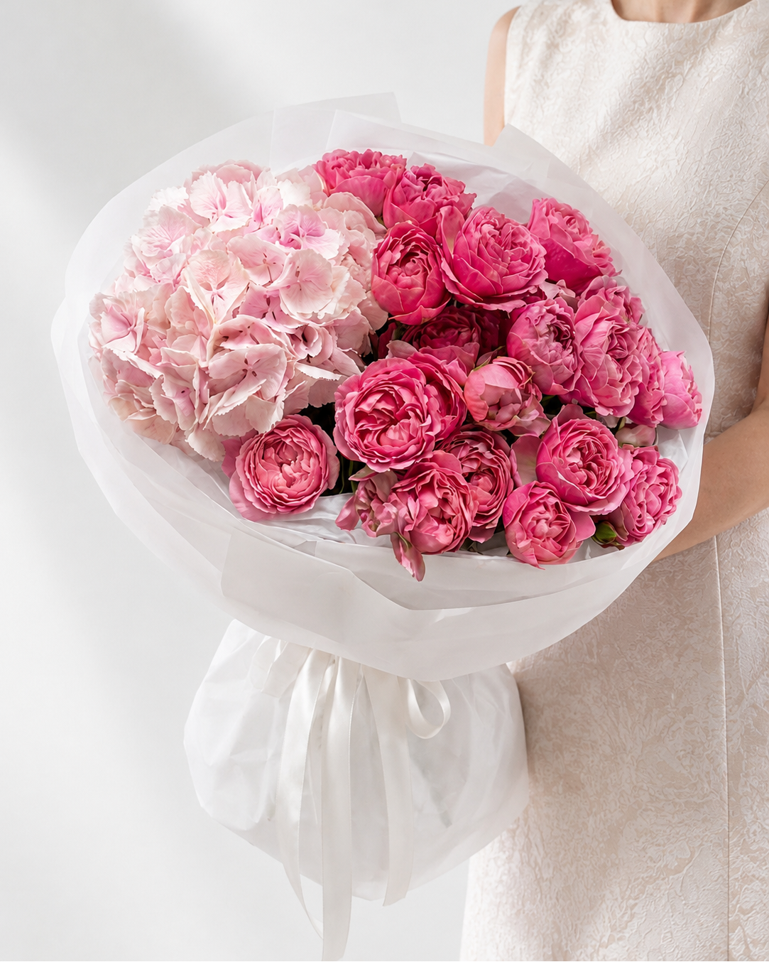 Cerise Bloom Bouquet