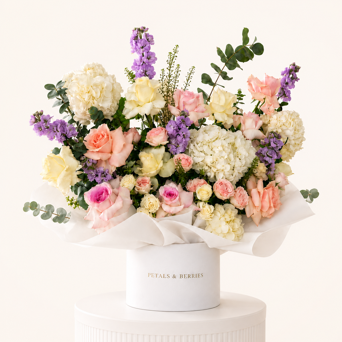 Lilac Ivory Box