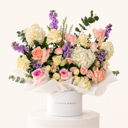 Lilac Ivory Box