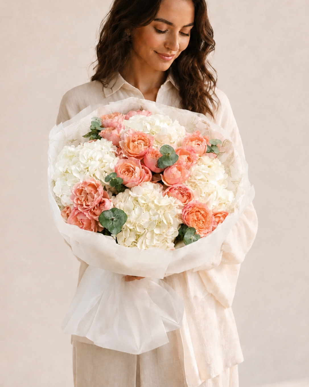 Coral Majesty Bouquet