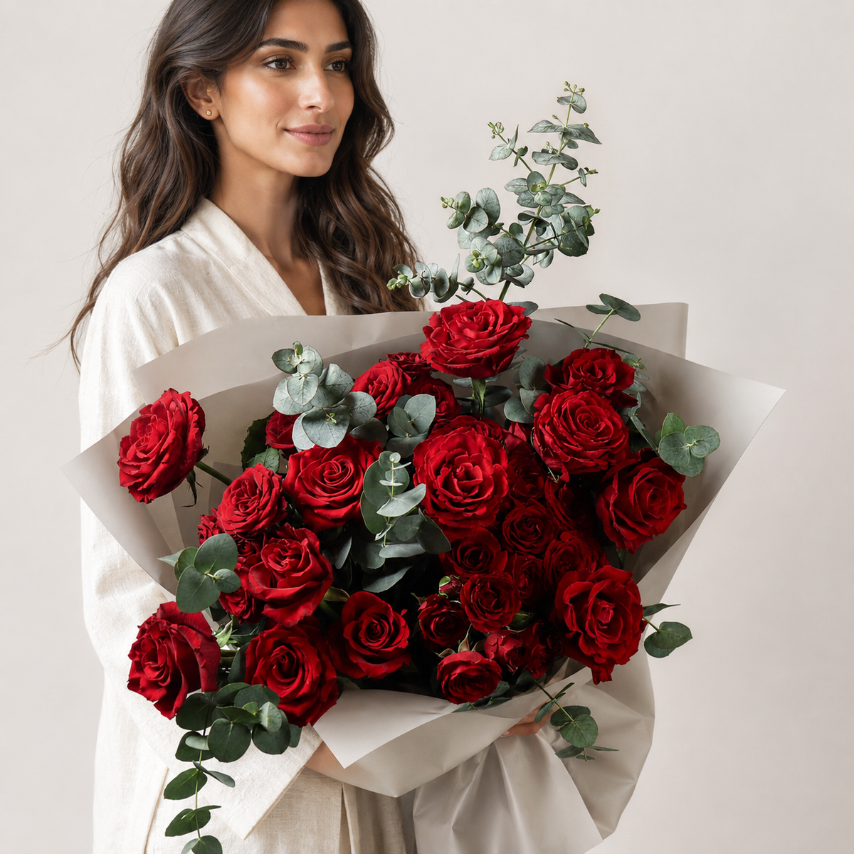 Crimson Elegance Bouquet
