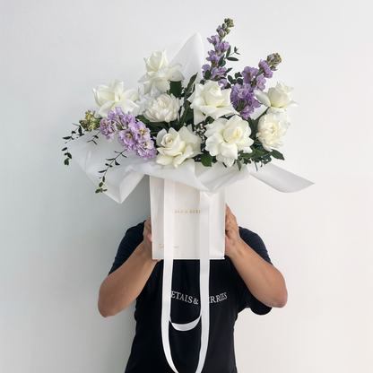Lavender Cloud - Petals Bag