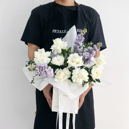 Lavender Cloud - Petals Bag