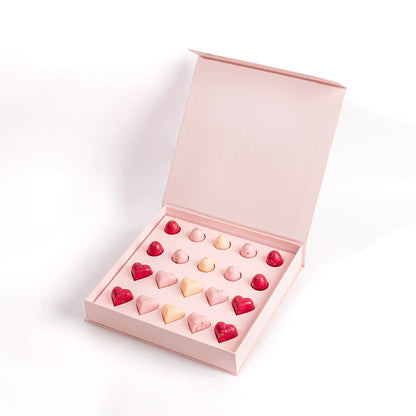 chocolate gift box| Assorted hearts and bonbons 20pcs