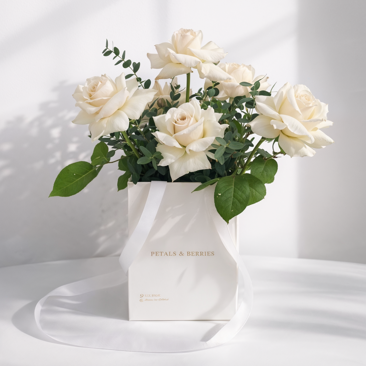 White PETALS Bag